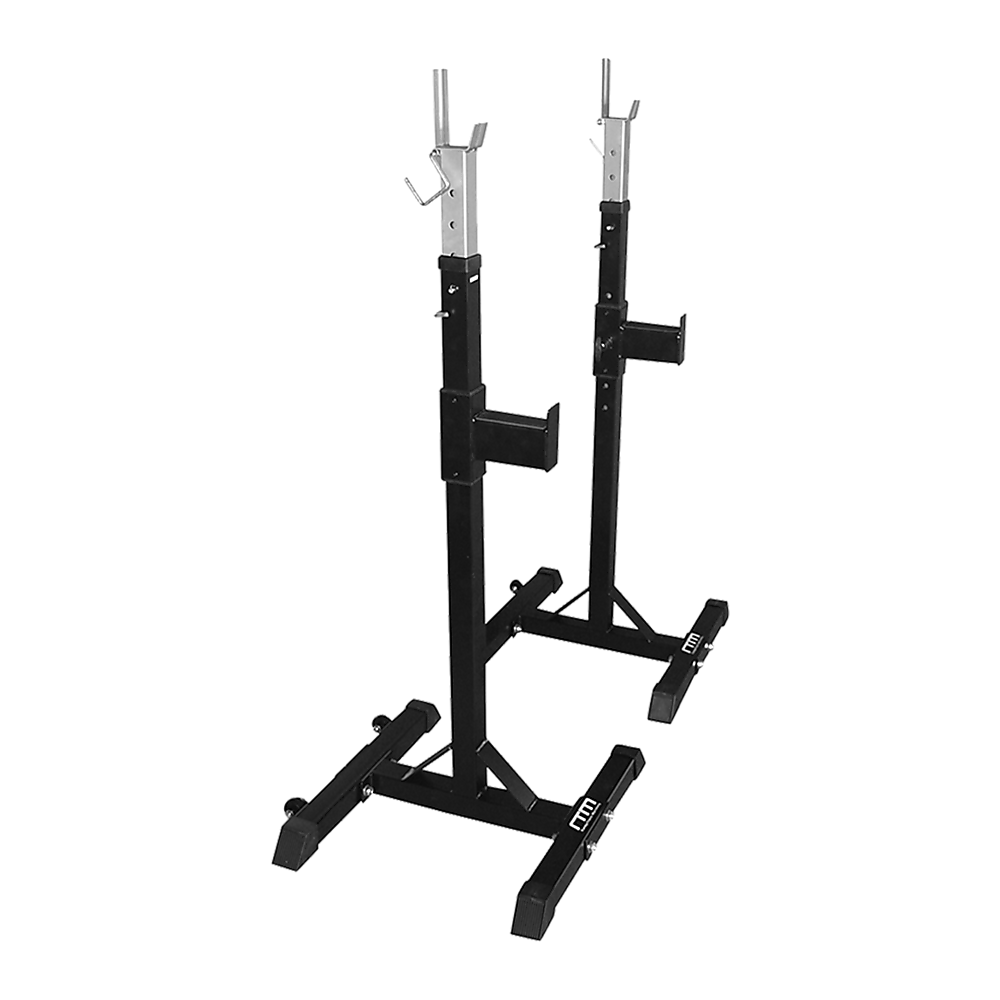 Heavy-Duty Squat Rack with Barbell Holder