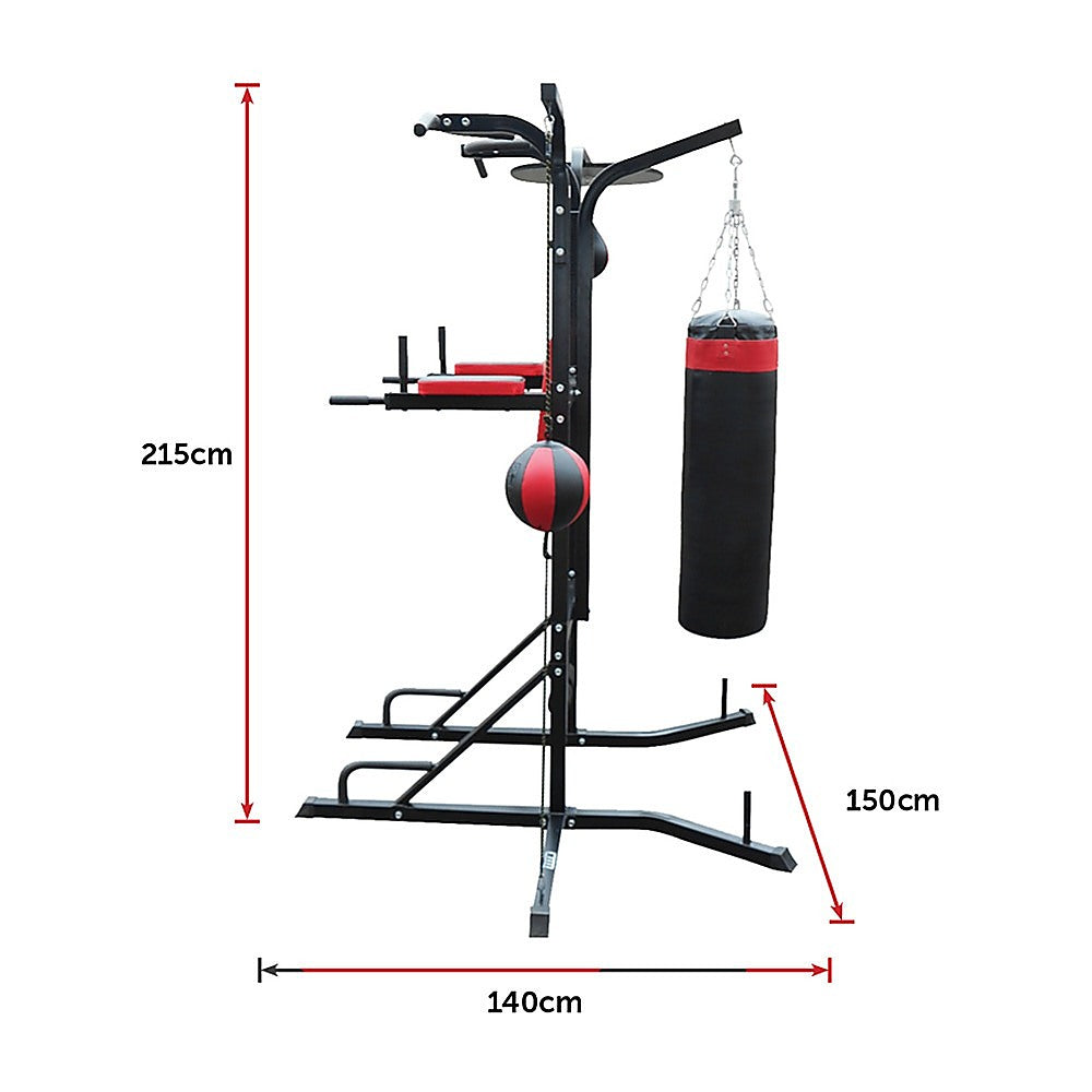 Power Boxing Station with Speed Ball