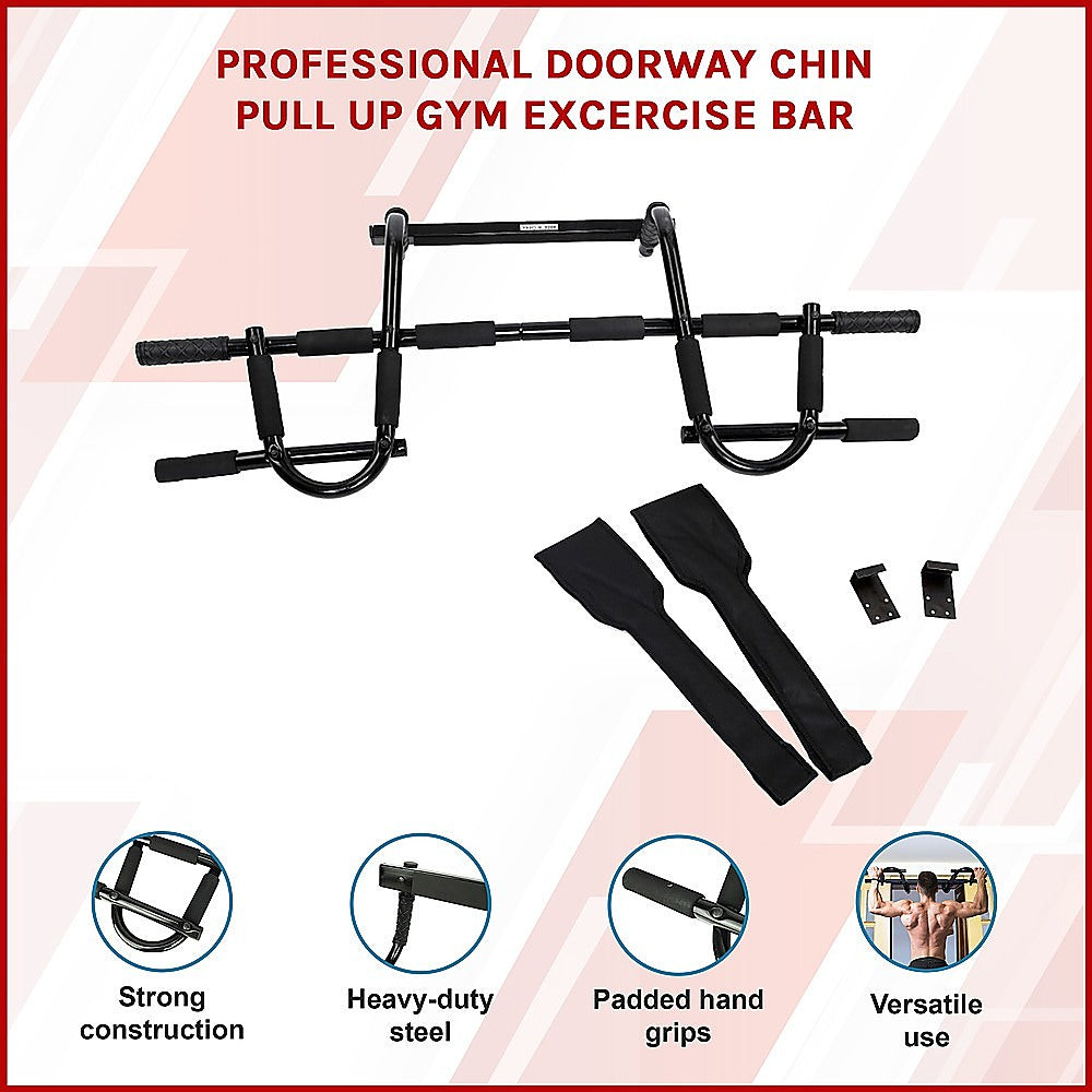 Professional Doorway Chin Pull Up Gym Excercise Bar