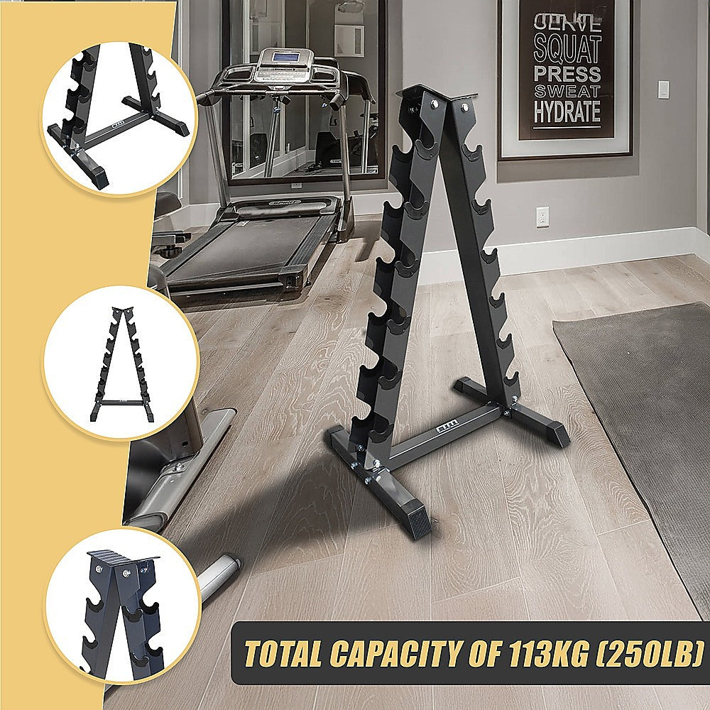 Durable Steel Vertical Dumbbell Rack