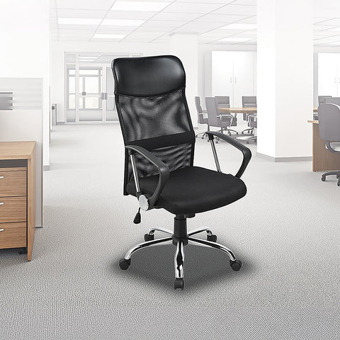 Ergonomic Mesh Pu Leather Office Chair