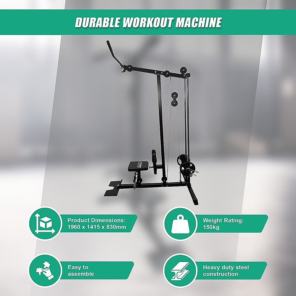 PullDown Low Row Fitness Machine