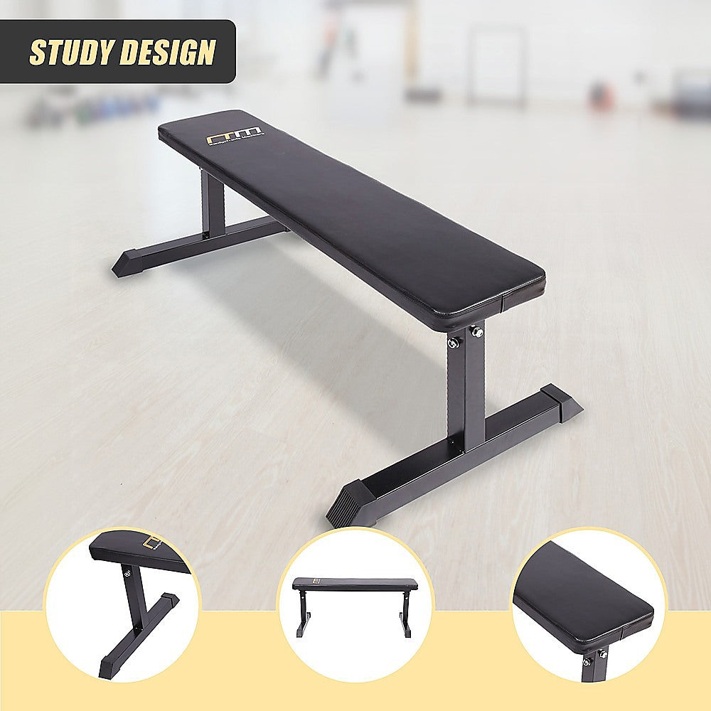 Home Gym Flat Bench for Weightlifting