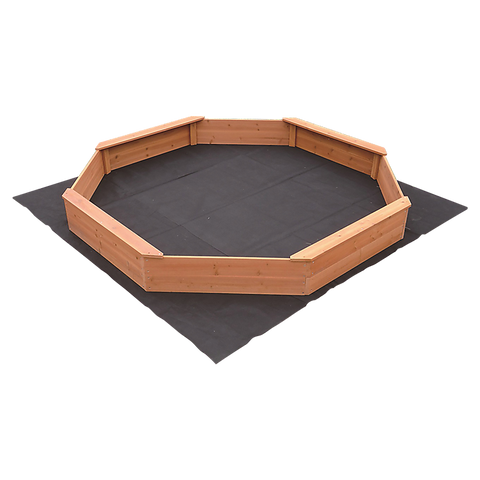 Kids Sand Pit Large Octagonal Wooden Sandpit