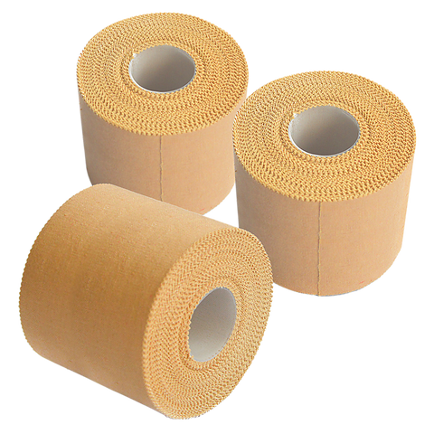 Premium Rigid Sports Strapping Tape - 3 Rolls of 50mm X 13.7M