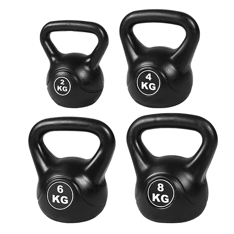 4Pcs Exercise Kettle Bell Weight Set 20Kg