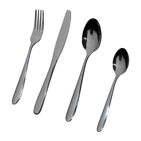 32 Piece Stainless Steel Cutlery Set Knives Fork Spoon Teaspoon