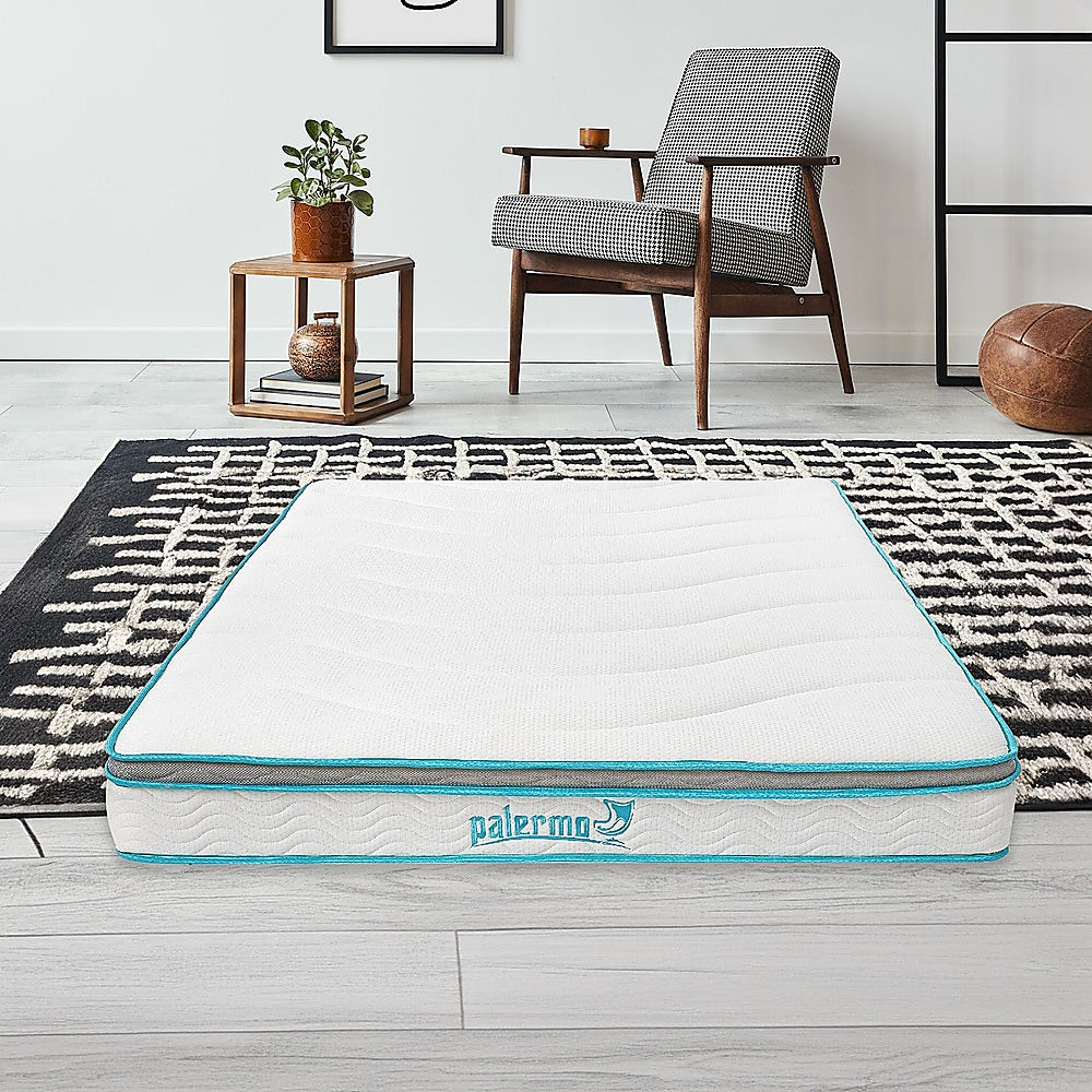 Queen 20Cm Memory Foam And Innerspring Hybrid Mattress