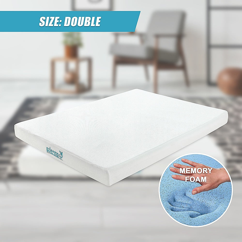 Palermo Gel Memory Foam Mattress Double 25cm - CertiPUR-US