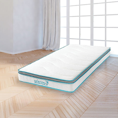 Palermo King Single 20Cm Memory Foam And Innerspring Hybrid Mattress