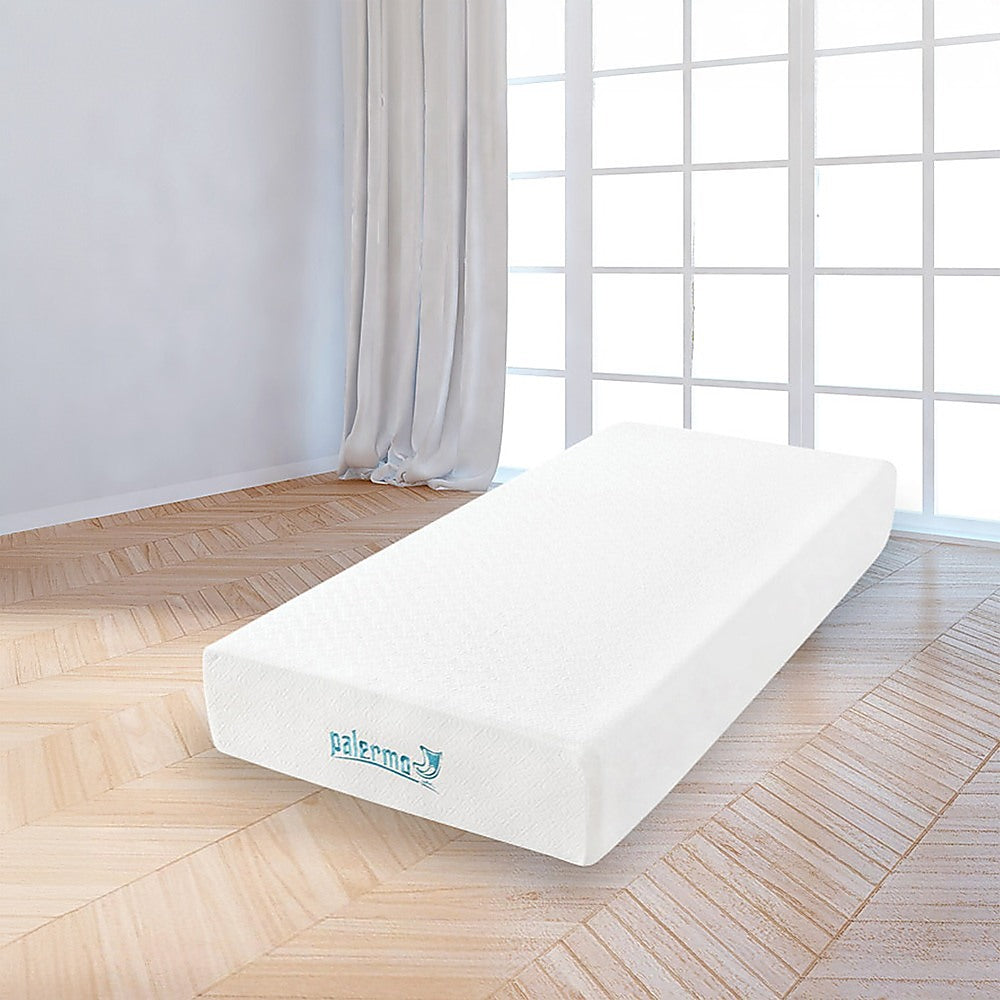 Single 25Cm Gel Memory Foam Mattress - Dual-Layered