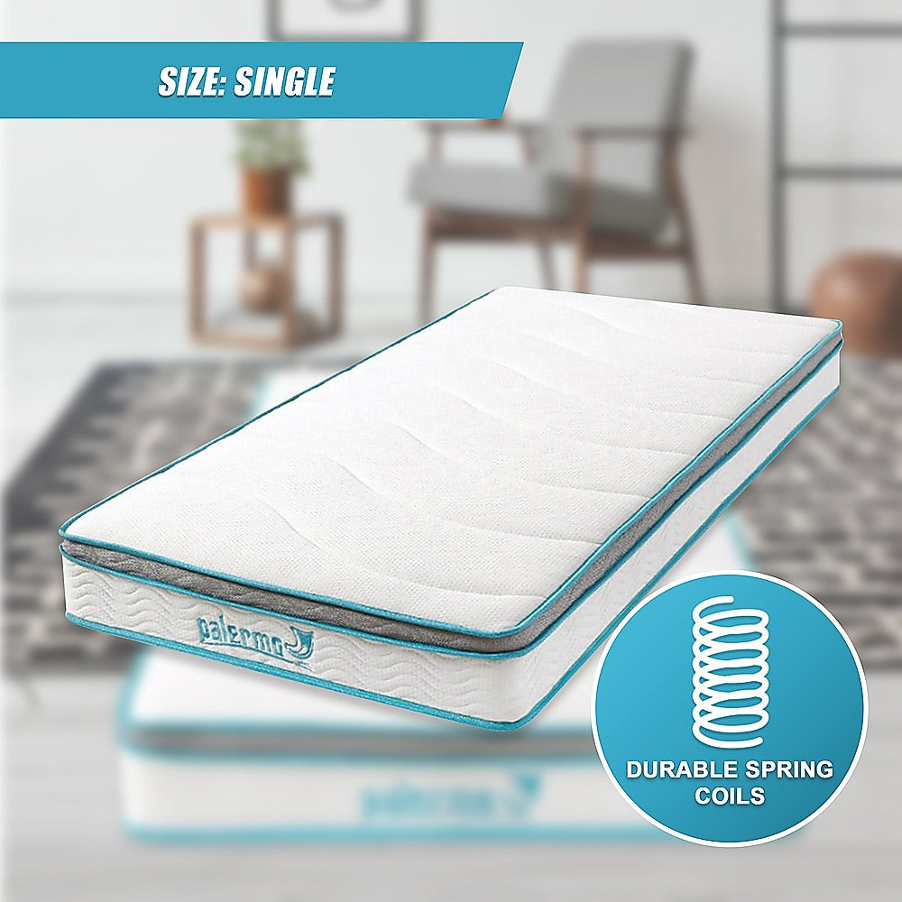 Single 20Cm Memory Foam And Innerspring Hybrid Mattress