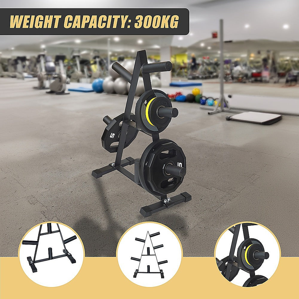 Heavy-Duty Olympic Weight Plate Storage Rack - 250kg