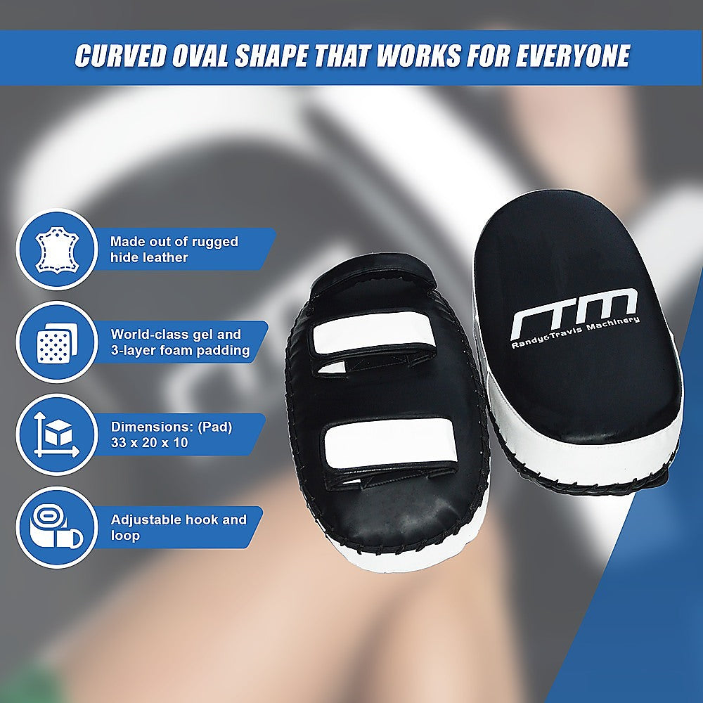 Curved Muay Thai Strike Shield Kick Boxing Pads