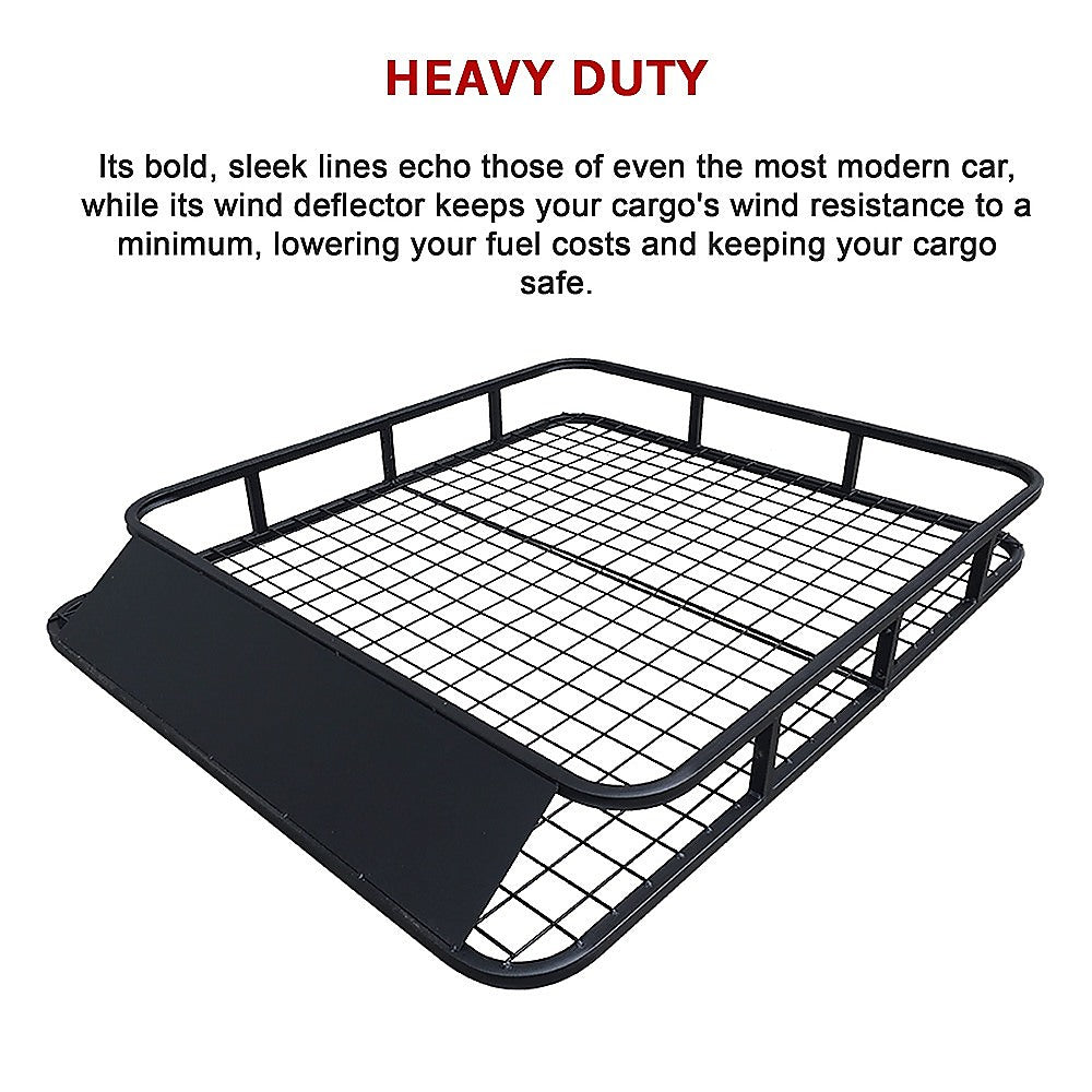 Roof Rack Basket - Car Luggage Carrier