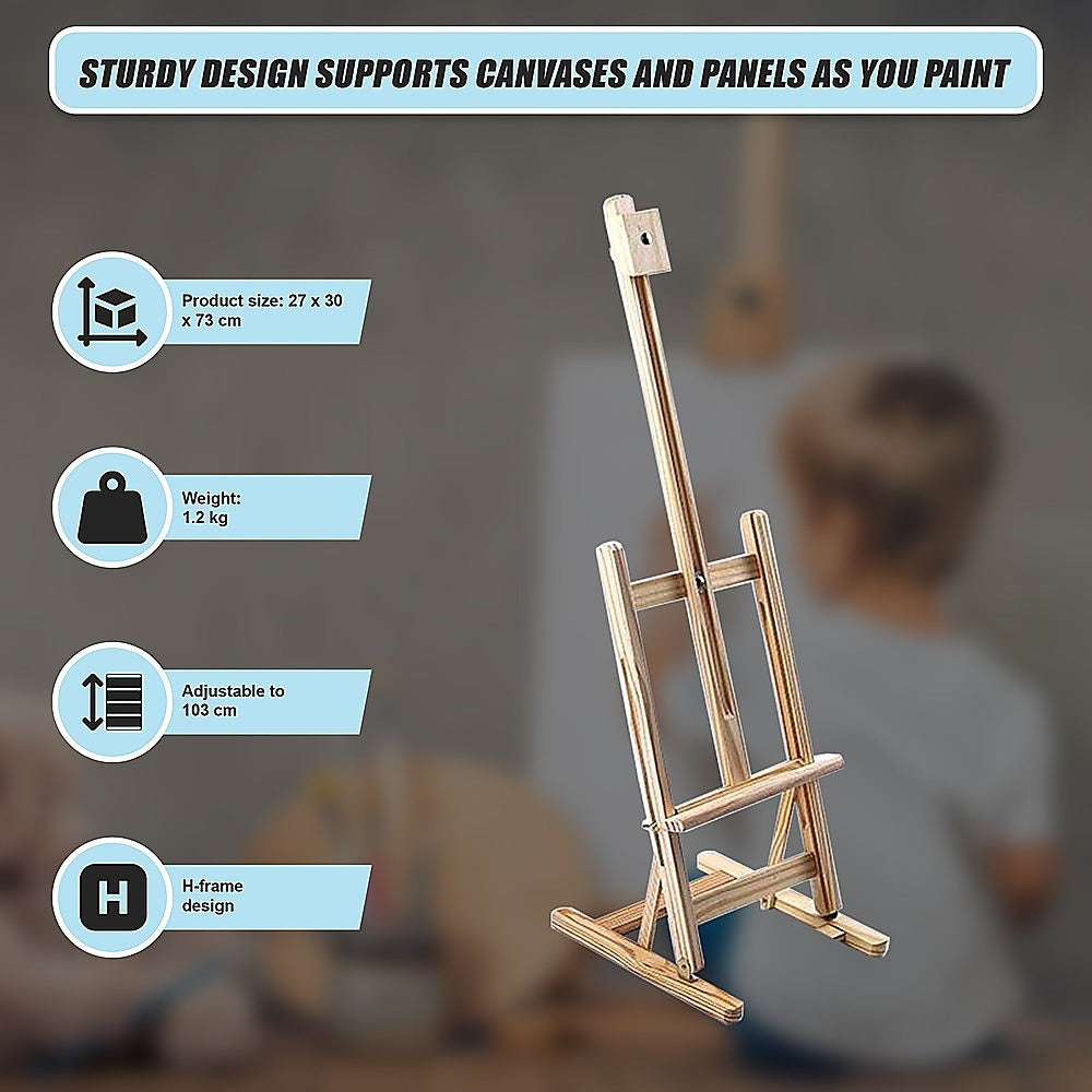 Wood Studio H-Frame Tabletop Easel