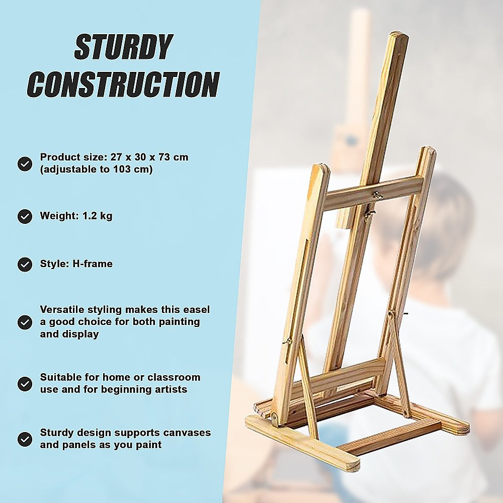 Wood Studio H-Frame Tabletop Easel