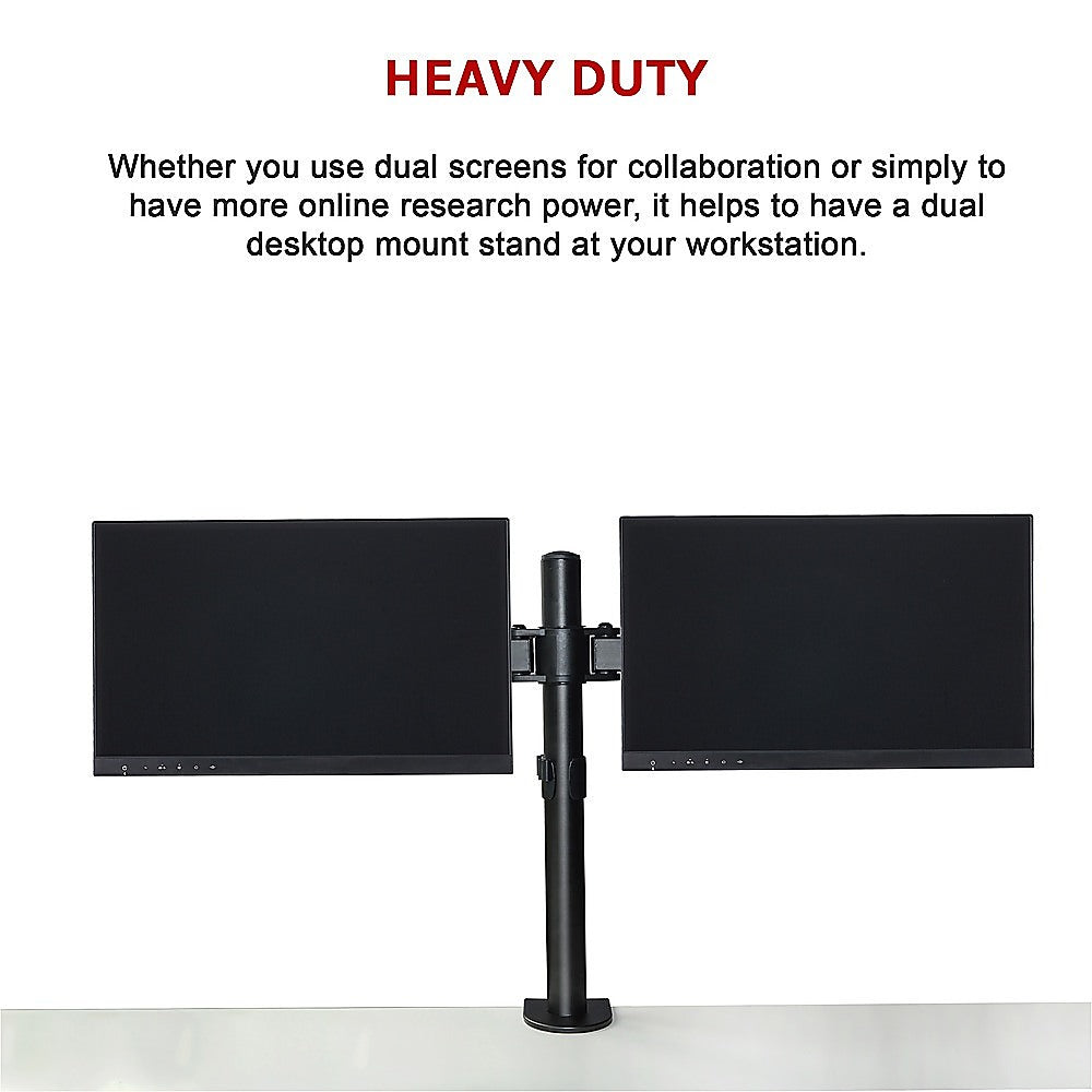 Dual Lcd Monitor Desk Mount Stand