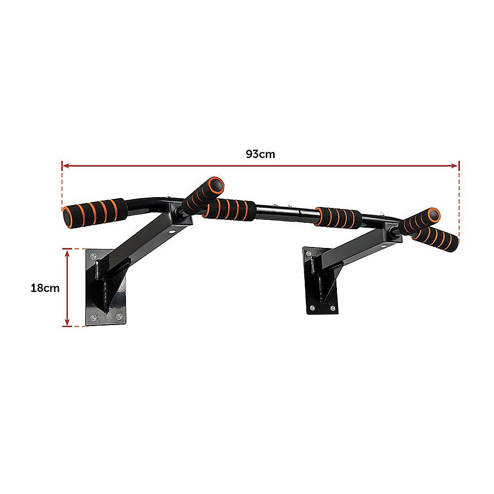 Heavy-Duty Wall/Ceiling Mounted Chin Up Pull Up Bar