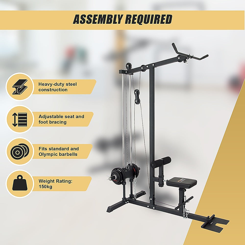 Versatile Lat Pulldown Fitness Machine