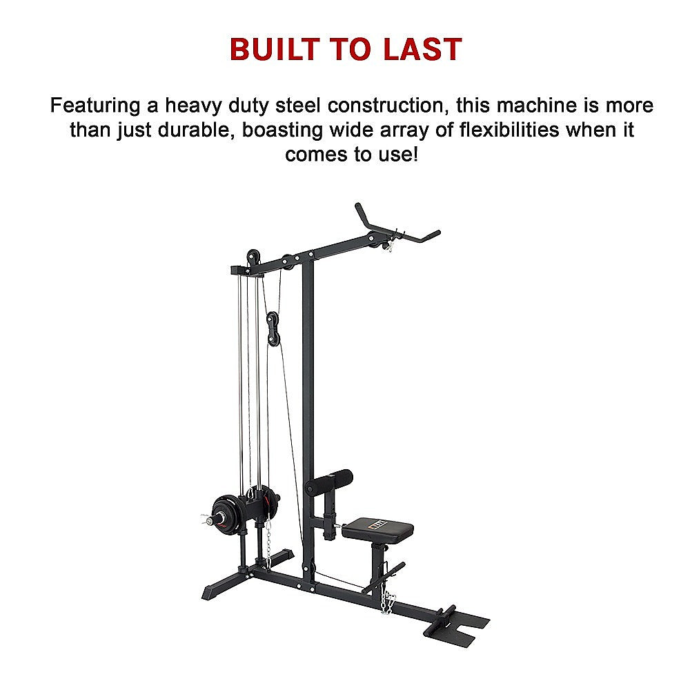 Versatile Lat Pulldown Fitness Machine