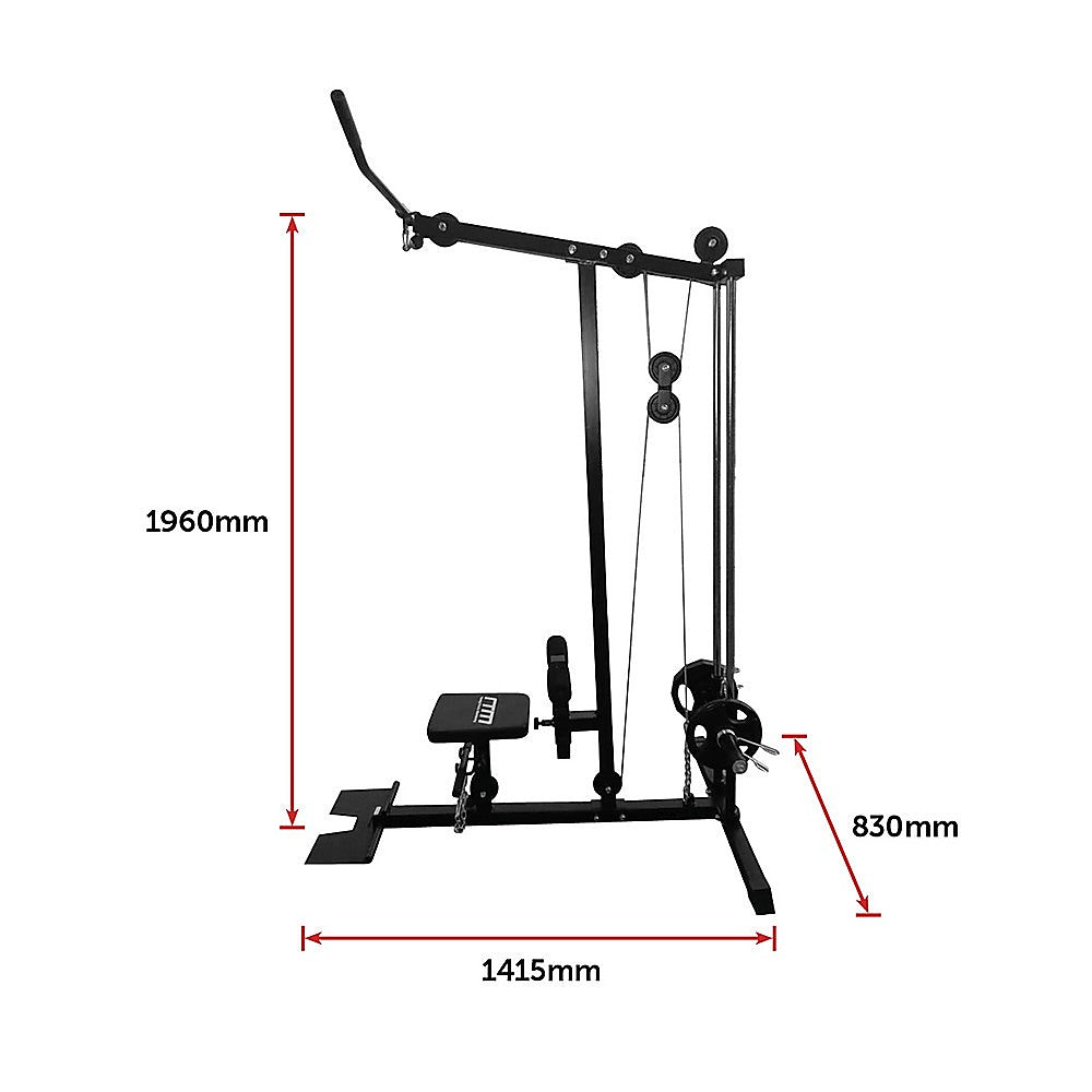 Versatile Lat Pulldown Fitness Machine