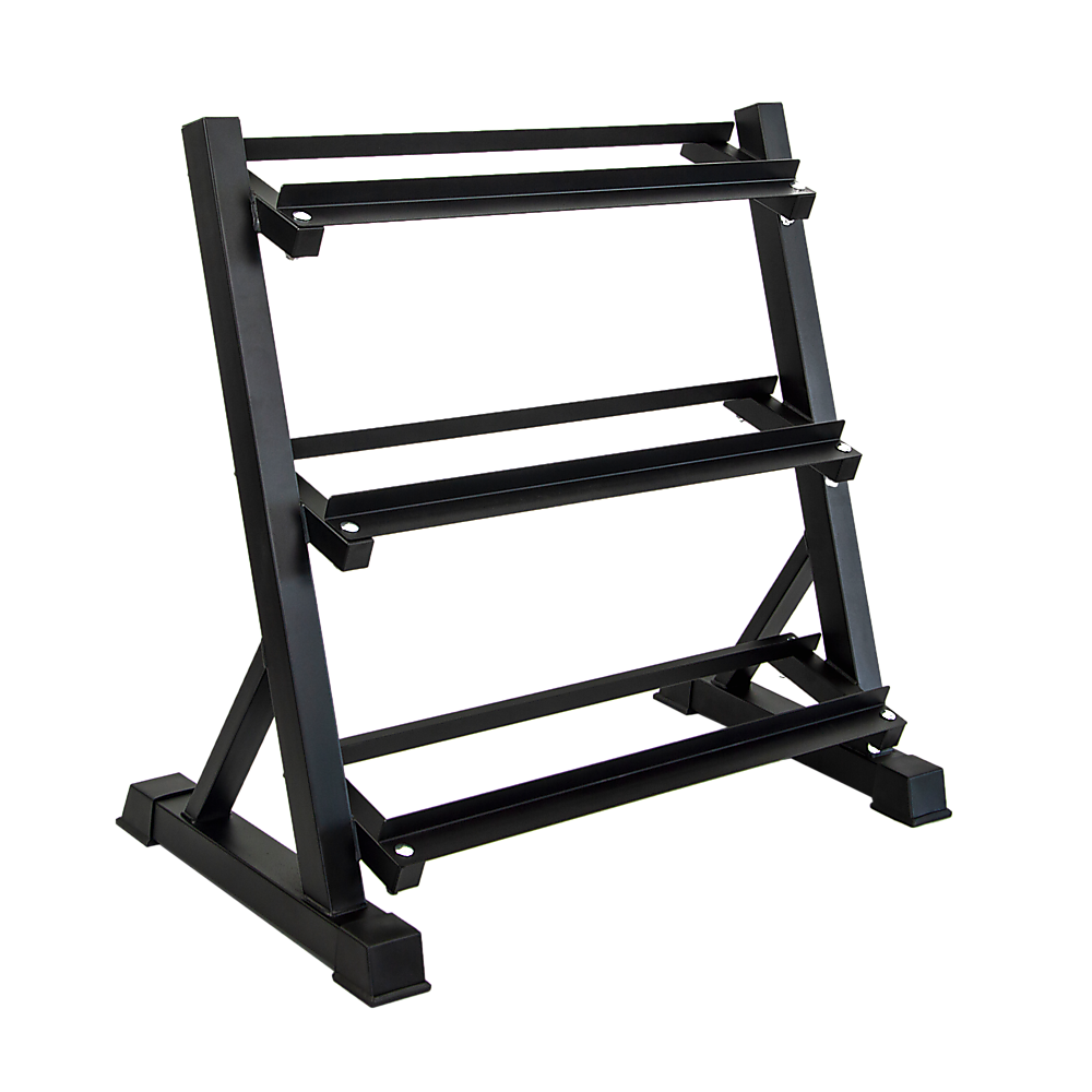 Dumbbell Rack Heavy Duty 3-Tier Home Gym Fitness Stand