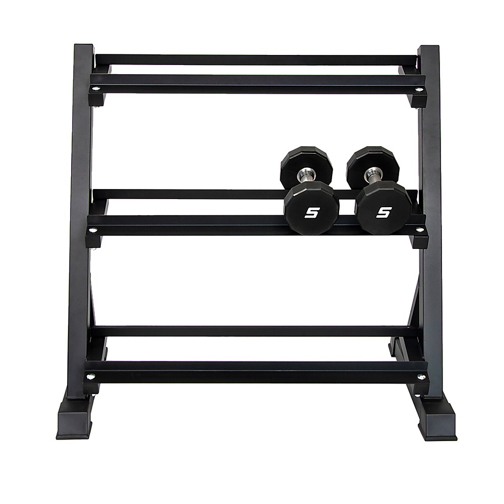 Dumbbell Rack Heavy Duty 3-Tier Home Gym Fitness Stand