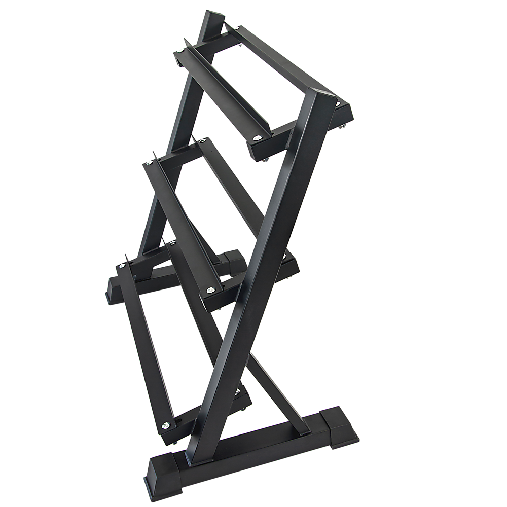 Dumbbell Rack Heavy Duty 3-Tier Home Gym Fitness Stand