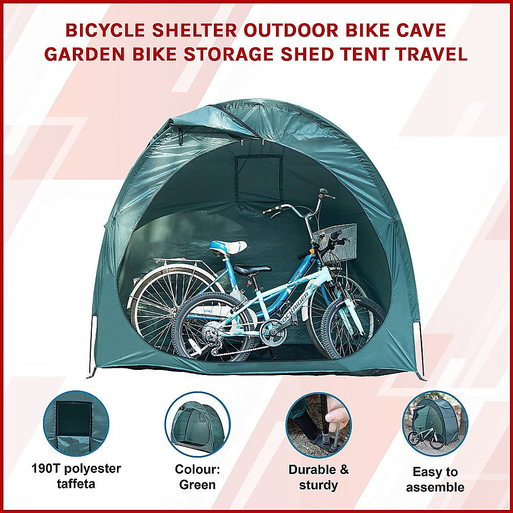 Bicycle Shelter Outdoor Bike Storage Shed Tent