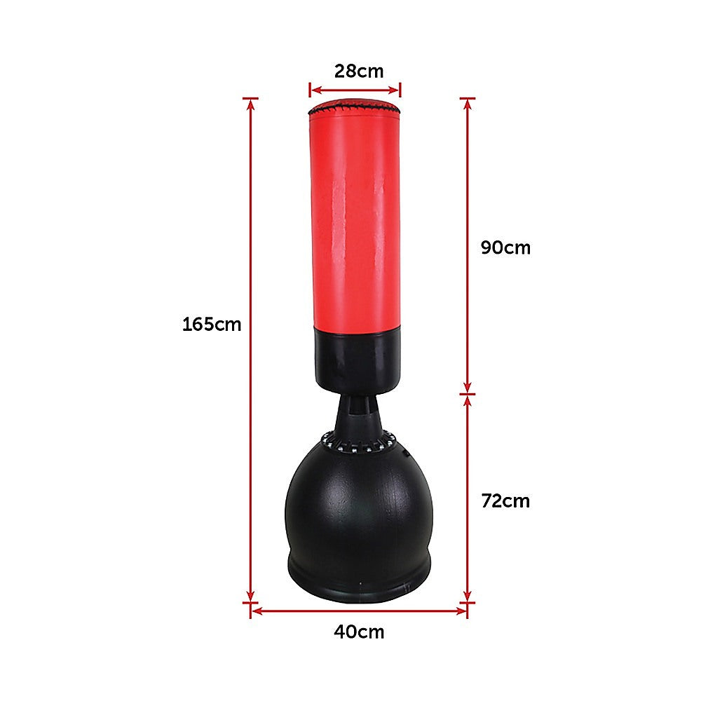 Heavy-Duty Free Standing Boxing Punching Bag - 165CM