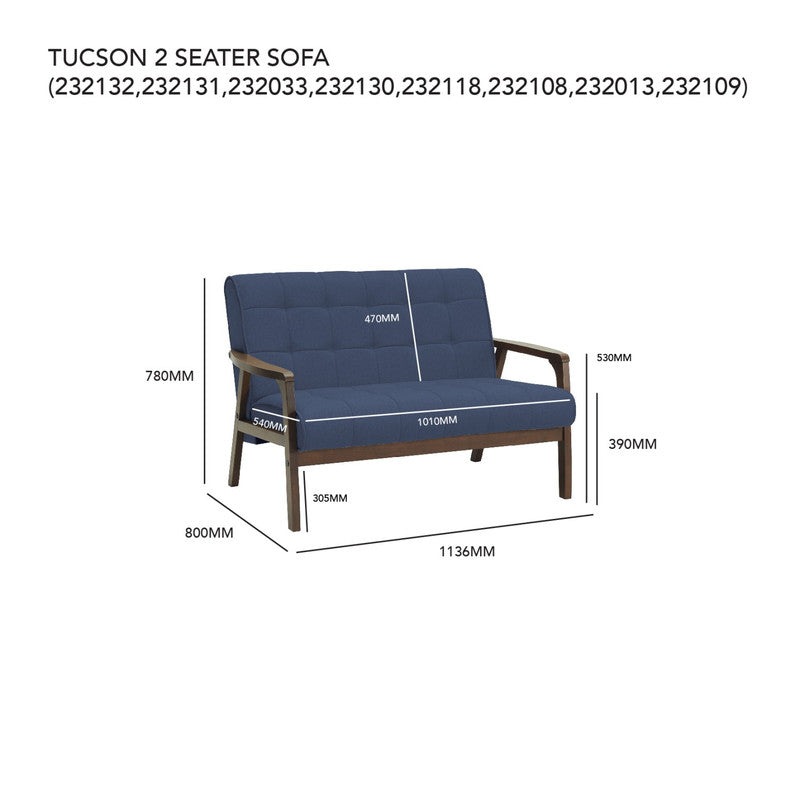 Modern 1-2-3-Seater Sofa Armchair