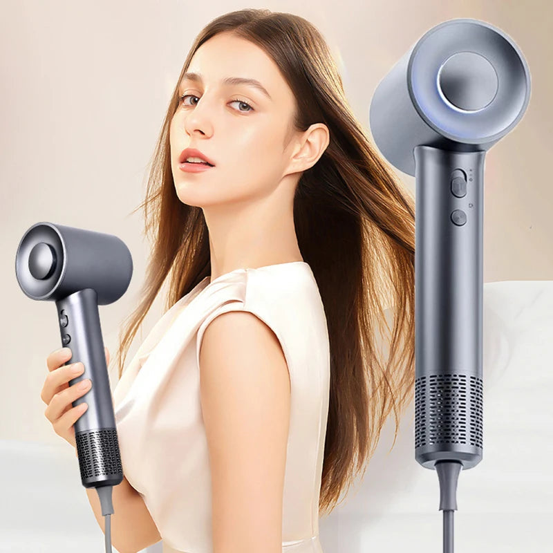 Professional Ionic Hair Dryer with LED Light