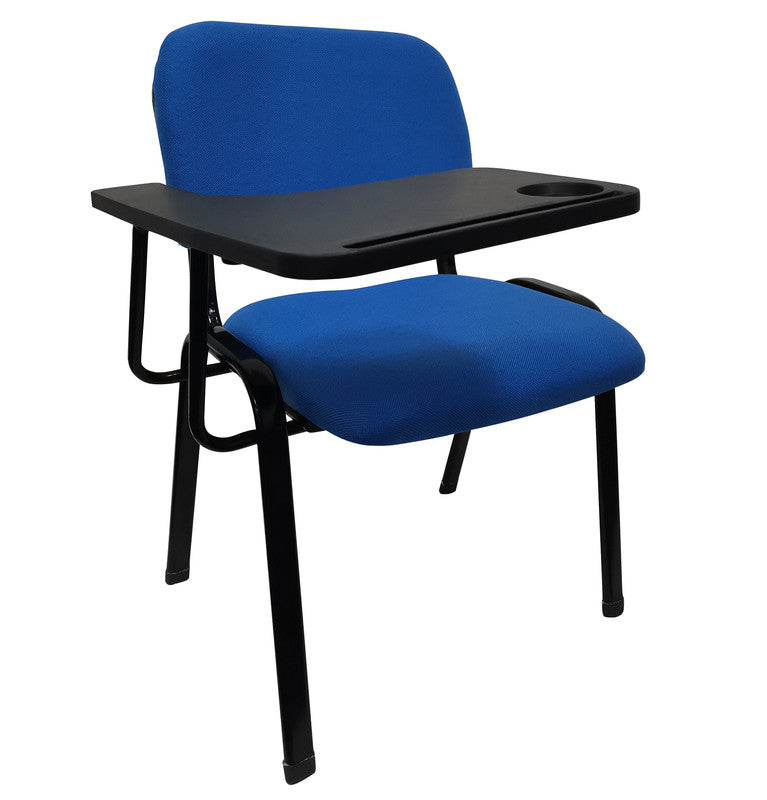 Lecture Chair with Table Top for Classroom Lecture Training 6 Pcs-Blue