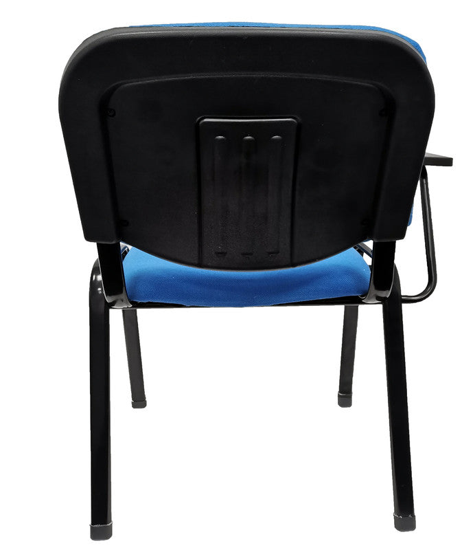 Lecture Chair with Table Top for Classroom Lecture Training 6 Pcs-Blue