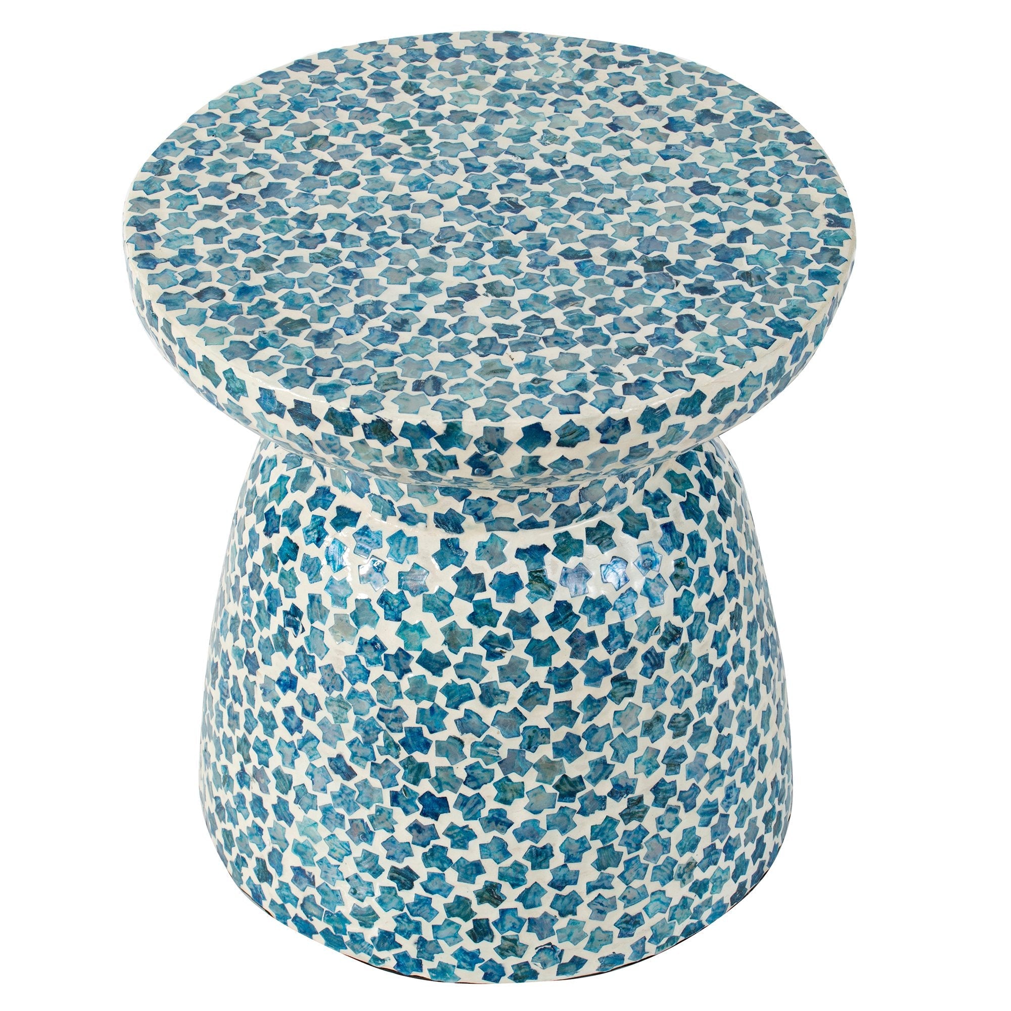 Santorini Shell Stool/Side Table