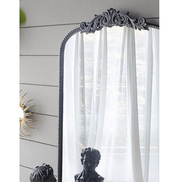 Ornate Metallic Wall Mirror