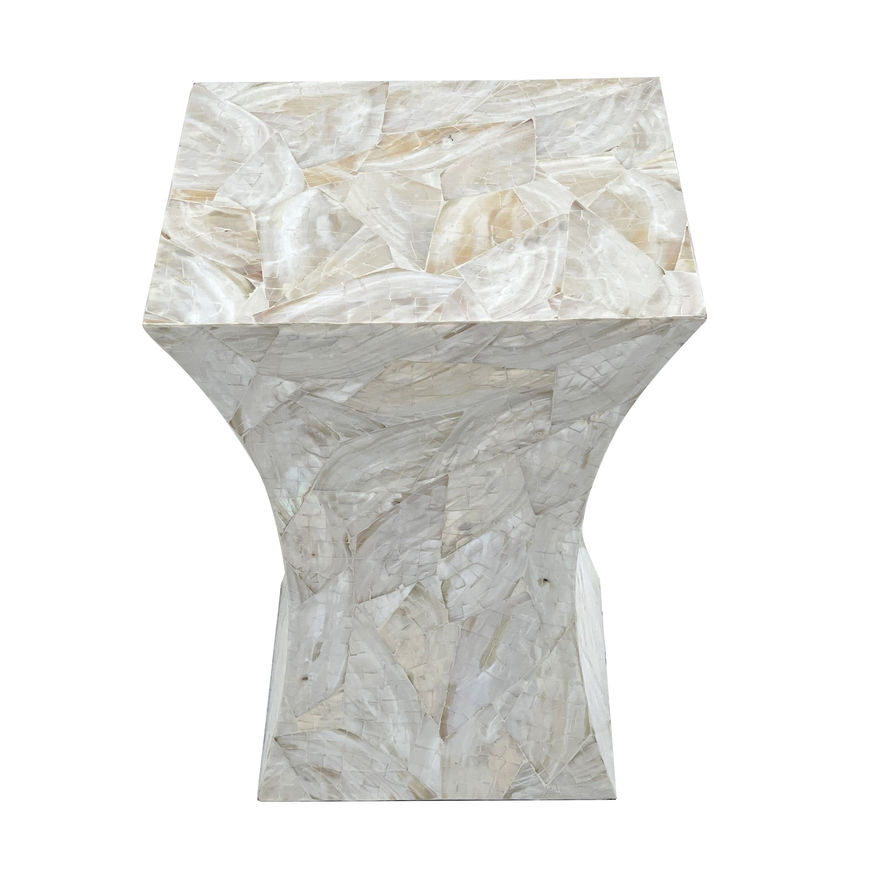 Gleeson Mother Of Pearl Hand Made Side Table