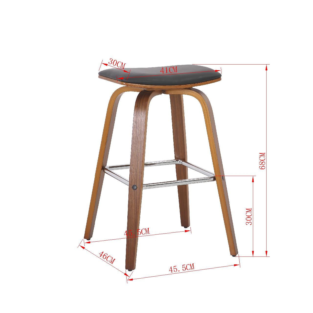 Cooper Bar Stool Black