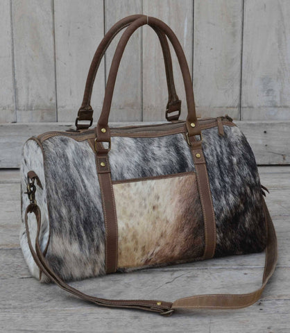 Cowhide Duffle Bag