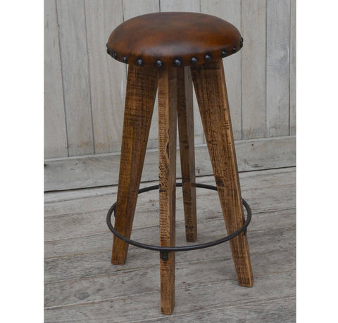 Leather Mushroom Stool