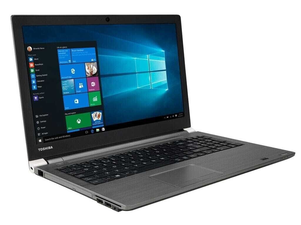 Refurbished Toshiba Tecra A50-E i7 8GB RAM 512GB SSD 15.6" Windows 11 Pro