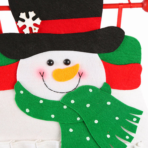 Snowman Advent Calendar - Wall Hanging Felt Countdown For Kids