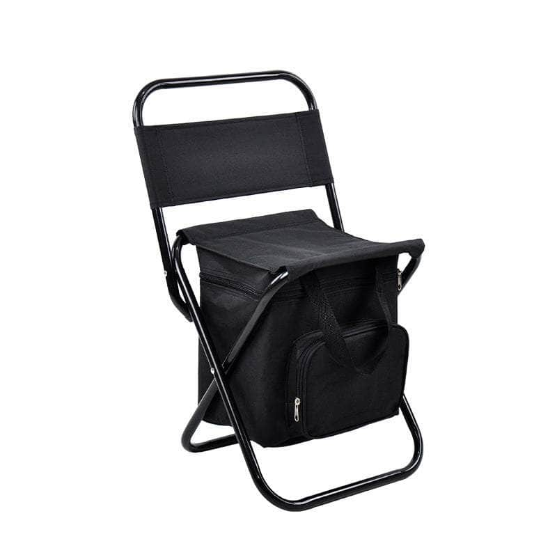 Green Portable 3-in-1 Folding Camping Chair with Storage Bag