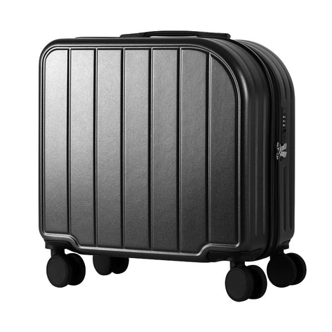 Black 18-Inch Lightweight Carry-On Luggage