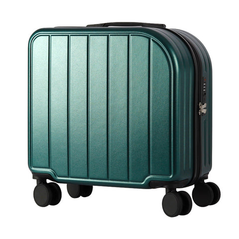 Dark Green 18-Inch Lightweight Carry-On Luggage 