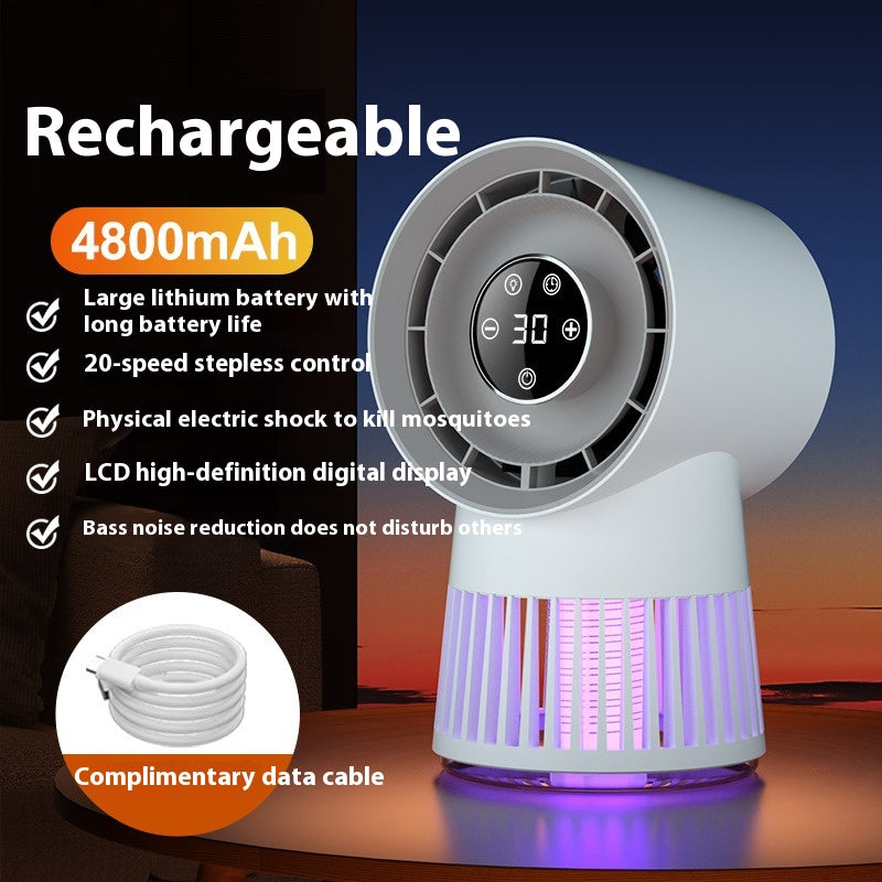 Portable Mosquito Killer Lamp - 4800mAh Battery