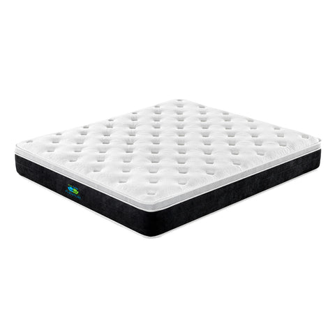 Queen Size 30Cm Tencel Latex Soft Pocket Spring Mattress