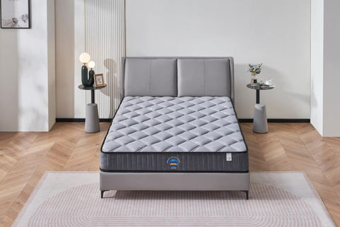 hybrid 22cms thickness euro top matttress-double