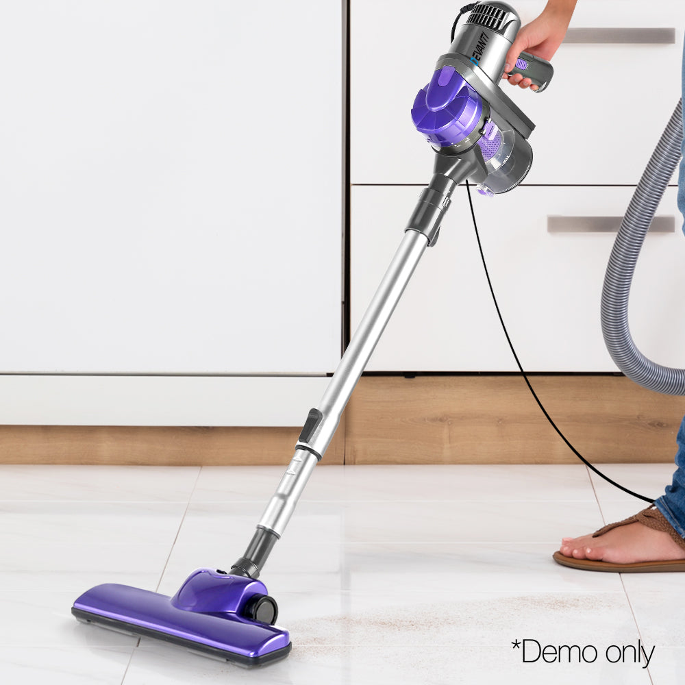 Powerful Purple Corded Stick Vacuum Cleaner - 450W